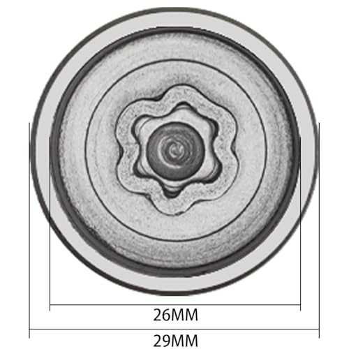 080 Wheel Locking Nut Key for BMW Mini, Socket (OD 29mm-ID 26mm) | Wheel Lock Nut Socket Adapter, Anti-Theft Lug Nut Removal Tool, Anti-Theft Screw Remover, Repair Tool, Tyre Fitting, garage - size: Socket 080