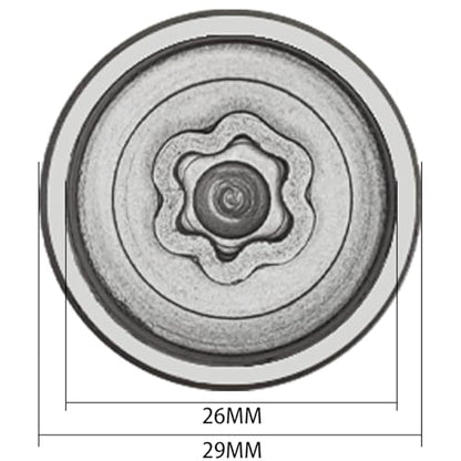 080 Wheel Locking Nut Key for BMW Mini, Socket (OD 29mm-ID 26mm) | Wheel Lock Nut Socket Adapter, Anti-Theft Lug Nut Removal Tool, Anti-Theft Screw Remover, Repair Tool, Tyre Fitting, garage - size: Socket 080