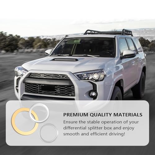 12PCS Oil Drain Plug Gasket,Crush Washer Oil Drain Plug Washer Replacement OEM#9043024003,1215710010,90430A0003,Transfer Case Differential Gasket Compatible with Lexus Toyota