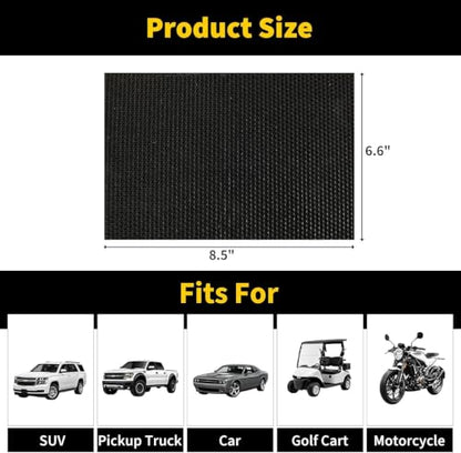 Towallmark Garage Floor Mat 8.5' x 6.6', Thick Premium Felt with Waterproof Backing, Heavy Duty Oil Absorbent Non-Slip Mat Protects Garage Floor for Large SUV, MPV, Pickup Truck & RV - size: 6.6' x 8.5'