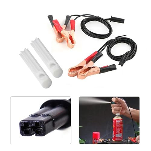 Auto Car Fuel Cleaning Injector Flush Cleaner Wash Adapter Cleaning Tool Set Nozzle DIY Kit Cleaning Tool Kit Set Car Wash Tools(Green) - color: Green