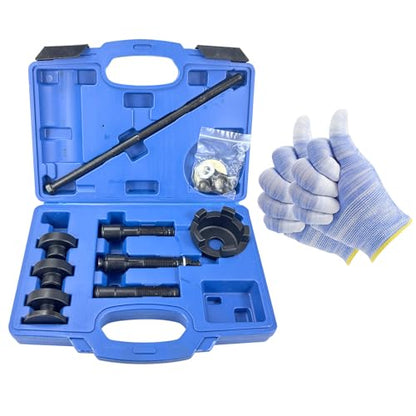 Motorcycle Wheel Bearing Puller Tool Kit fit for Most Harley Davison Motorcycles from 2000, Wheel Bearing Removal and Installation Tool for 3/4" 1" 25mm Bearings
