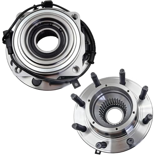 515130 Front Wheel Bearing Hub Assembly for Ford F-250 Super Duty 2011-2016, F-350 Super Duty 2011 2012 2013 2014 2015 2016 4WD (2PCS) - size: 515130