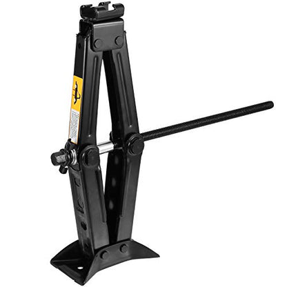 2 Pack Car Scissor Jack, 1.5 Tons 3307 Lbs Capacity Heavy Duty Car Jack with Ratchet Wrench, Portable Tire Jack for Cars, Truck, Sedan, SUV, MPV