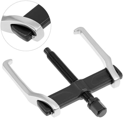 QWORK 4" 2-Jaw Gear Puller for Internal and External Removal of Flywheels, Gears, Pulleys, Bearings