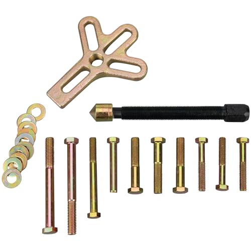 Performance Tool 1947 13-Piece Harmonic Balancer Puller - Essential Automotive Tool for Precise Engine Tuning and Maintenance