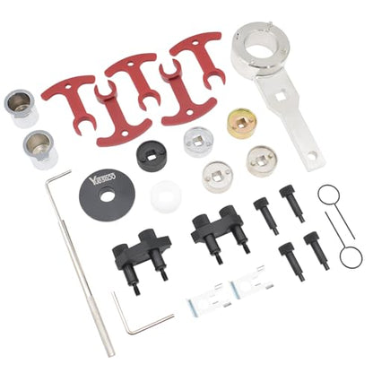 27Pcs EA888 Camshaft Crankshaft Engine Timing Tool Kit | Compatible with VW Audi VAG 2006-2018 1.8 2.0 TSI TFSI Engine, T10352 T10354 T10355 T10368 T40011 T40191 T40196 T40266 - size: 27PCS