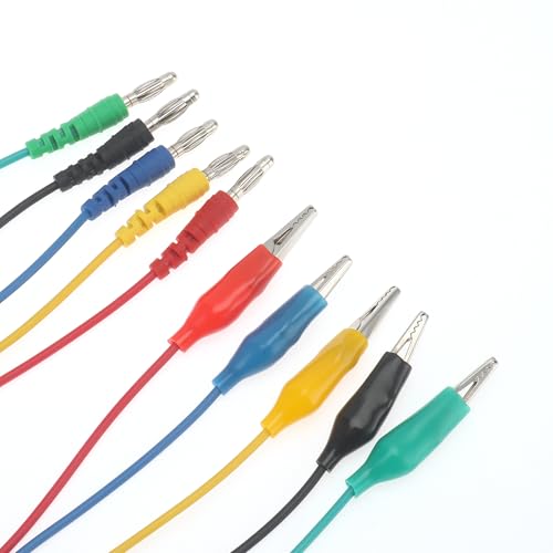 DIANN 39pcs Back Probe Test Kits 4mm Banana Plug to Alligator Clips Test Wires Wire Piercing Probes Automotive Test Leads Set for Vehicle Automotive Car Circuit Electrical Diagnostic Testing