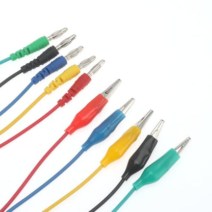 DIANN 39pcs Back Probe Test Kits 4mm Banana Plug to Alligator Clips Test Wires Wire Piercing Probes Automotive Test Leads Set for Vehicle Automotive Car Circuit Electrical Diagnostic Testing