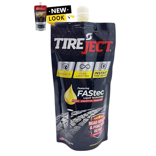 TireJect Full-Size Truck/SUV Instant Tire Repair Sealant Kit (2-Pack with Injector) - Seal Punctures & Bead Leaks - size: Full-size Truck, SUV (2-pack)