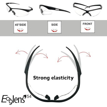 Safety Glasses Anti Fog Photochromic ANSI Z87.1 UV Protection Scratch Resistant hunting tactical Airsoft - color: X801 Anti-fog Photochromic