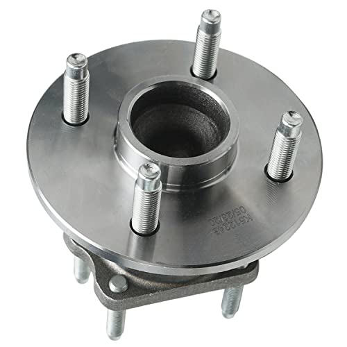 Detroit Axle - 2 Rear Wheel Bearing Hubs for Chevrolet Cobalt Saturn Ion Pontiac G5 Pursuit [4 Lug Non ABS], Wheel Bearing and Hubs Assembly Replacement - style: 512248 x2/Pair