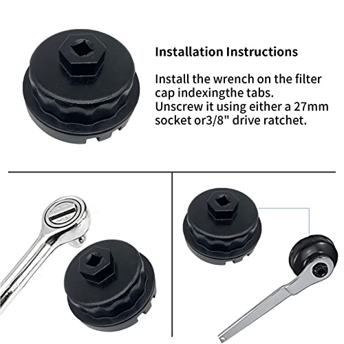 The 3+1 Notched Cap Oil Filter wrench tool IS suitable for some Toyota and Lexus models, such as Toyota GS300 IS part series, Lexus RX350, LS, GS part series