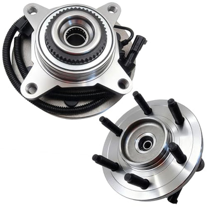 515119 Front Wheel Bearing Hub Assembly for 2009 2010 Ford F-150 F150 4WD (2PCS) - size: 515119