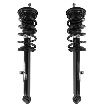 Detroit Axle - RWD 4pc Struts Kit for 2006-2013 Lexus IS250 IS350 [Sedan] | Front and Rear Struts with Coil Spring Assembly 2007 2008 2009 2010 2011 2012 Replacement Suspension - size: 4Q401756/ 4 Struts
