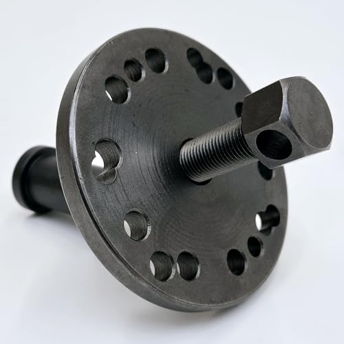 Clutch Hub Puller Tool with Swivel & “T” Bar Handle for 1941-Early 1984 Harley Big Twin FL/FX Models - No need to remove transmission end cover or clutch pushrod with this tool: Replaces HD# 95960-41A