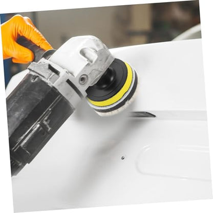 ABOOFAN -in-one Car Polishing Kit 5 Sets Wool Felt Polishing Wheel for Drill Buffing Wheel Kit Sanding Disc Pad Angle Grinder Car Pad