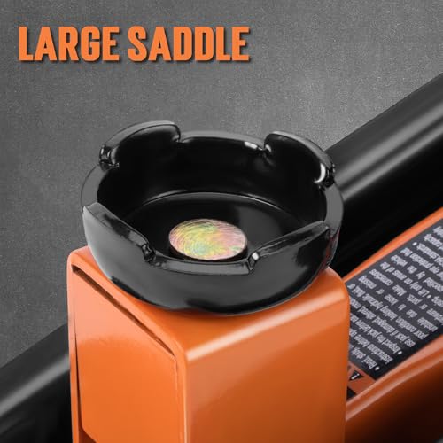 Tonda Floor Jack, Hydraulic Portable Car Jack, 2 Ton (3,800 lb) Capacity, Black - color: 2T Black