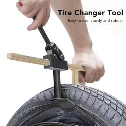 Aramox Manual Tire Bead Breaker Tool, Metal High Strength Enhanced Efficiency, Suitable for Car Motorcycle Electric Vehicle, Manual Tire Bead Breaker Tool for Roadside Repairs and