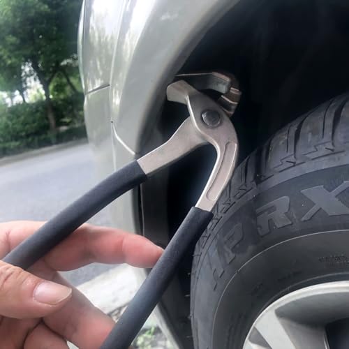Elsjoy Car Door Fender Panel Crimp Dent Edge Plier, Car Fender Panel Dent Edge Repair Tool, Auto Body Panel Plier Car Dent Fix Clip Plier