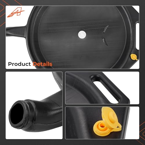 Oil Drain pan 15 Quart with Splash Guard and Handles, Oil Change Pan Universal Fit