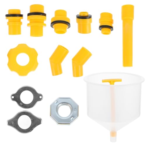 1set Radiator Funnel Fill Kit Coolant Filling Funnel for Spill Prevention Automotive Tool
