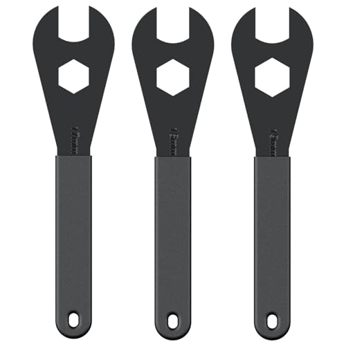 Pawfly Bike Cone Wrench Set Tool, Slim Open End Spanner Tool Kit for Bicycle Wheel Hub Repair - style: 17-19mm