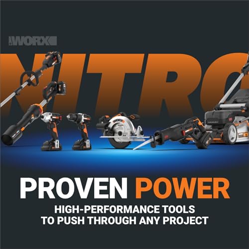WORX Cordless Impact Wrench 20V 1/2" Brushless, WX276L | 1400 FT-LBS Breakaway Force; Constant Torque System; Auto Stop Mode; 5.0Ah Battery & 2.0Ah Charger Included; PowerShare - style: 20V Cordless Brushless High Torque Impact Wrench(Battery Pack & Charg