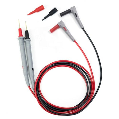 KAIWEETS Silicone Multimeter Test Leads with Gold-Plated Probes, 48 inch Long, CAT III 1000V CAT IV 600V 20A, Compatible with Volt Clamp Meter Electrical Testing Tools