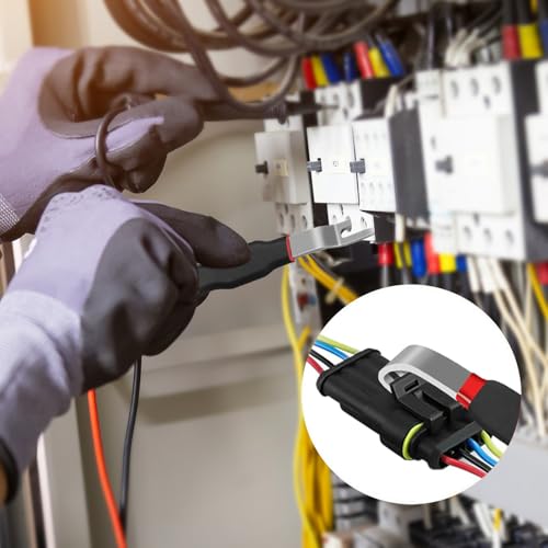 PPZ Electrical Disconnect Pliers Kit 3Pcs,37960,37980,13120,Automotive Electrical Terminal Connector Separator Removal Tool, Electric System Repair Tools,Electrical Connector Removal Tool - color: Black 3 Pcs