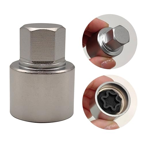 324 Wheel Locking Nut Key for Mercedes Benz, Lug Nut Removal Tool | Wheel Lock Nut Socket Adapter, Anti-Theft Screw Remover, Hand Repair Tool, Tyre Fitting, garage - color: Scoket 324