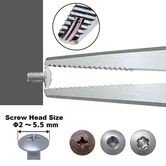 VAMPLIERS 7.5" Stripped Screw Extractor Needle Nose Pliers. Made in Japan. Time-Saving Long Nose Screw Removal Plier for Removing Damaged Fasteners in Confined Spaces. - style: 7.5" Long Nose Pliers