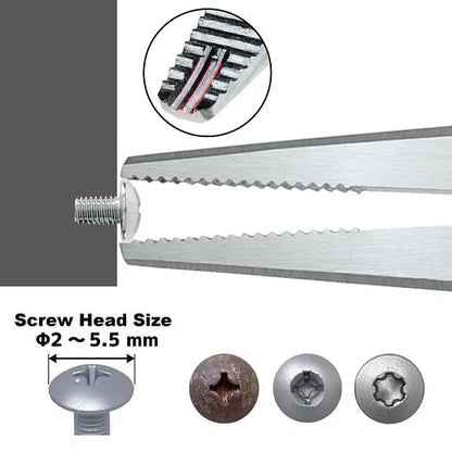 VAMPLIERS 7.5" Stripped Screw Extractor Needle Nose Pliers. Made in Japan. Time-Saving Long Nose Screw Removal Plier for Removing Damaged Fasteners in Confined Spaces. - style: 7.5" Long Nose Pliers
