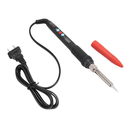 Soldering Iron Kit, 60W Digital Soldering Iron with Interchangeable Iron Tips, Soldering Welding Iron Kit for any Hobby Enthusiast 110V-240V (US Plug)