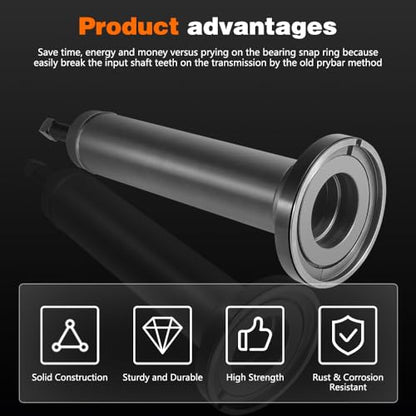 Input Shaft Bearing Puller Tool Kit FIT for Eaton Fuller 1-3/4" and 2" Shafts, Heavy Duty Transmission Input Bearing Removal Tool, Replace OE-Style Puller (Excludes RT600/6600)