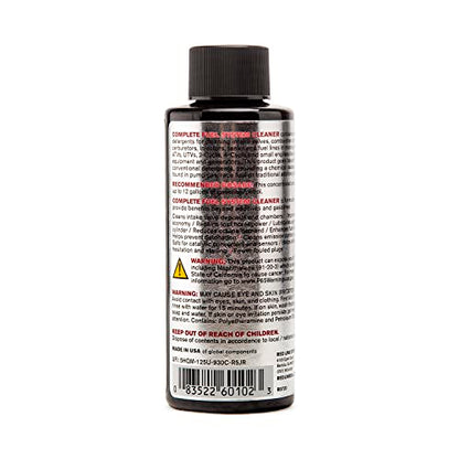 Red Line 60102 SI-1 Complete Fuel System Cleaner, Cleans and Prevents Corrosion in Fuel Systems, Cleans Injectors, Carburetors, Valve and Combustion Chamber Deposits - (1 Pack - 4 oz) - size: 1 Pack - 4 oz