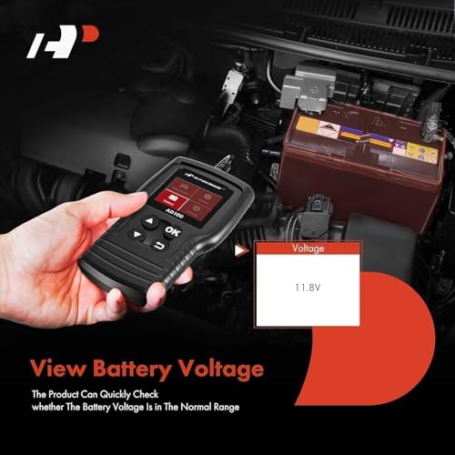 A-Premium AD100 Universal OBD2 Scanner Diagnostic Tool Car Code Reader | OBDII/EOBD/CAN Scan Tool, Check Engine Light/Read Clear Fault Codes/Smog Check/Live Data Stream/Battery Test, For Car 1996+ - style: Basic Scan Tool AD100