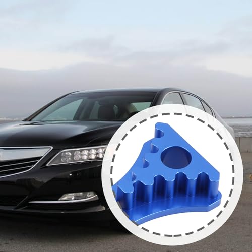 Car Engine Cam Gear Lock Timing Belt Installation Tool Blue Aluminum Compatible with Acura B - color: Blue