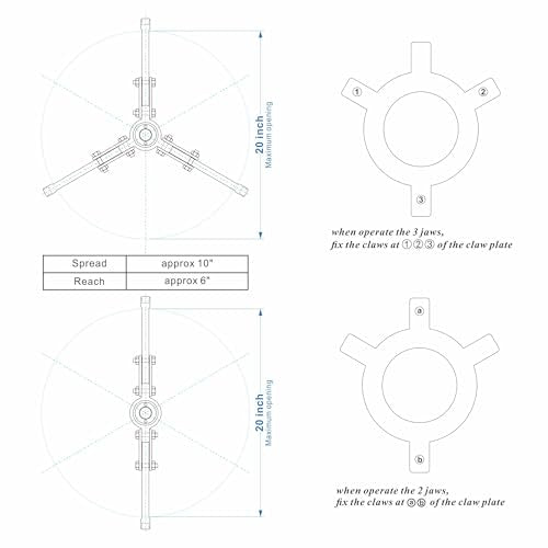 10Ton Hydraulic Gear Puller Wheel Bearing Pulling Separator 3 in 1 Pump Oil Tube Drawing Machine M/Case - size: 10T Overall