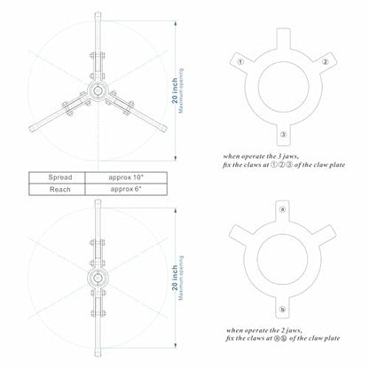 10Ton Hydraulic Gear Puller Wheel Bearing Pulling Separator 3 in 1 Pump Oil Tube Drawing Machine M/Case - size: 10T Overall