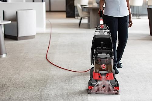 Hoover Commercial PowerScrub XL Spot Extractor, Carpet Cleaner Machine, Deep Cleaning Shampooer, Commercial Grade Stain Remover with Heated Dryer, Pair with Hoover Carpet Cleaner Solution