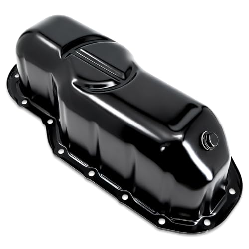 Lower Engine Oil Pan Sump with Drain Plug, Compatible with 2008-2020 Toyota Land Cruiser, 2008-2020 Sequoia, 2007-2020 Tundra ＆ 2008-2020 Lexus LX570, V8 4.6L/5.7L, Replace# 12102-38010