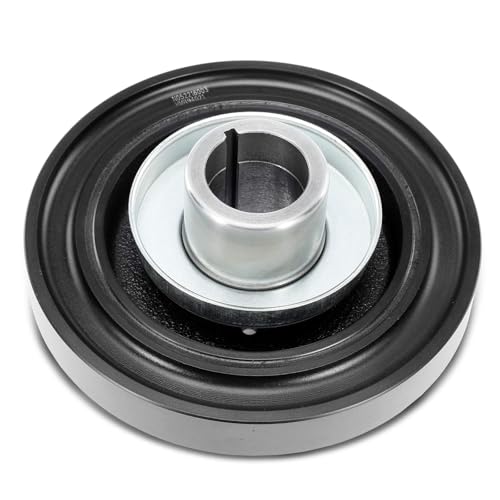 A-Premium Engine Harmonic Balancer Pulley - Compatible with Chrysler, Dodge, Jeep & Plymouth Models - Town & Country, Challenger, Dakota, Ram 1500/2500/3500, Durango, Grand Cherokee, Cuda & More