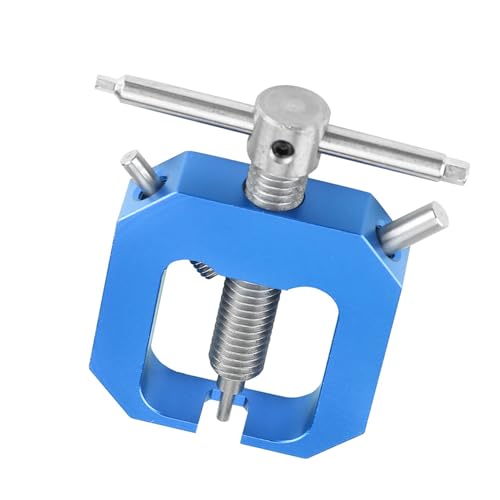 1/8 1/10 RC Motor Gear Puller Remover Universal Pinion Gear Tooth Extractor Repair Tool for 1:8 1:10 Scale Crawler Truck Car Upgrade Parts HSP HPI Axial SCX10 Traxxas RC4WD Redcat (Blue) - color: Blue