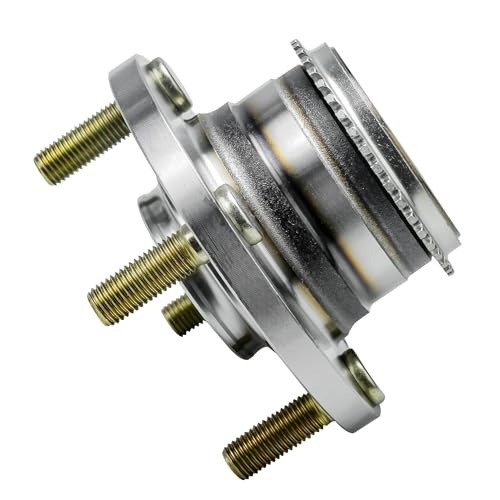 Detroit Axle - 2 Rear Wheel Bearing and Hubs Assembly with ABS Ring & 4-Lug for Mitsubishi Lancer 2002 2003 2004 2005 2006 2007 [ES] L4 2.0L Only - style: 512276 x2/Pair