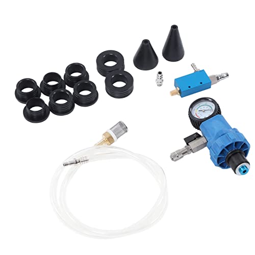 Coolant Vacuum Refill Tool Kit 14 Pieces Universal Engine Cooling System Vacuum Pressure Testing Kit with 8 Adapters for Cars SUVs Light Trucks