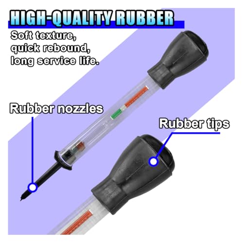 Car Battery Density Tester, Precision Automotive Batteries Electrolyte Hydrometer, Vehicle Batteries Fast Detection and Repairing Tool for Golf Cart, Deep Cycle Battery (1PC) - size: 1PC