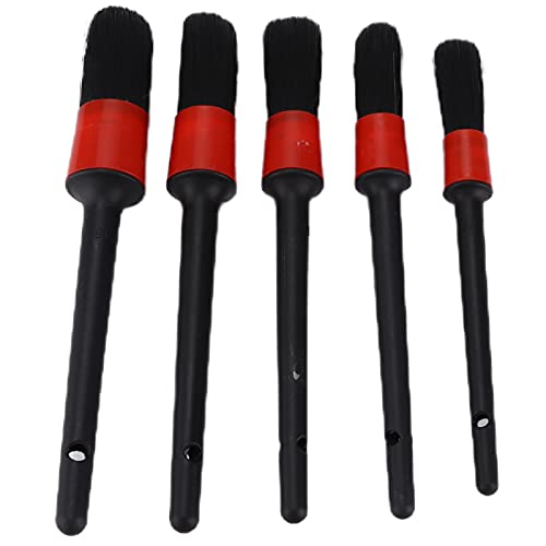 15pcs Soft Microfiber Detailing Dusting Brushes Set with Steel Wire Wheel Brush, Professional Auto Cleaning Tools for Car Interior, Exterior, Wheels, Dashboard, and Air Vent