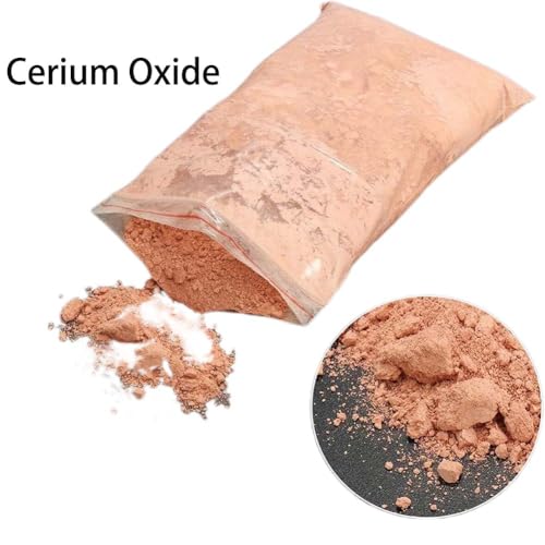 120g Oxido de Cerio para Pulir Vidrios, Cerium Oxide Glass Polishing Kit for Windshield Scratch Removal, Glass Scratch Repair, Restore Clarity on Car Windshields, Windows and Mirrors