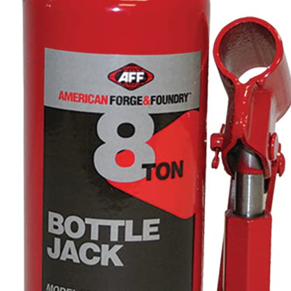 AFF Heavy Duty 8 Ton Bottle Jack, Manual, Machine Hardened Steel Saddles, Centered Pumps and Rams, 3508 - size: 8 Ton Capacity, style: Heavy Duty